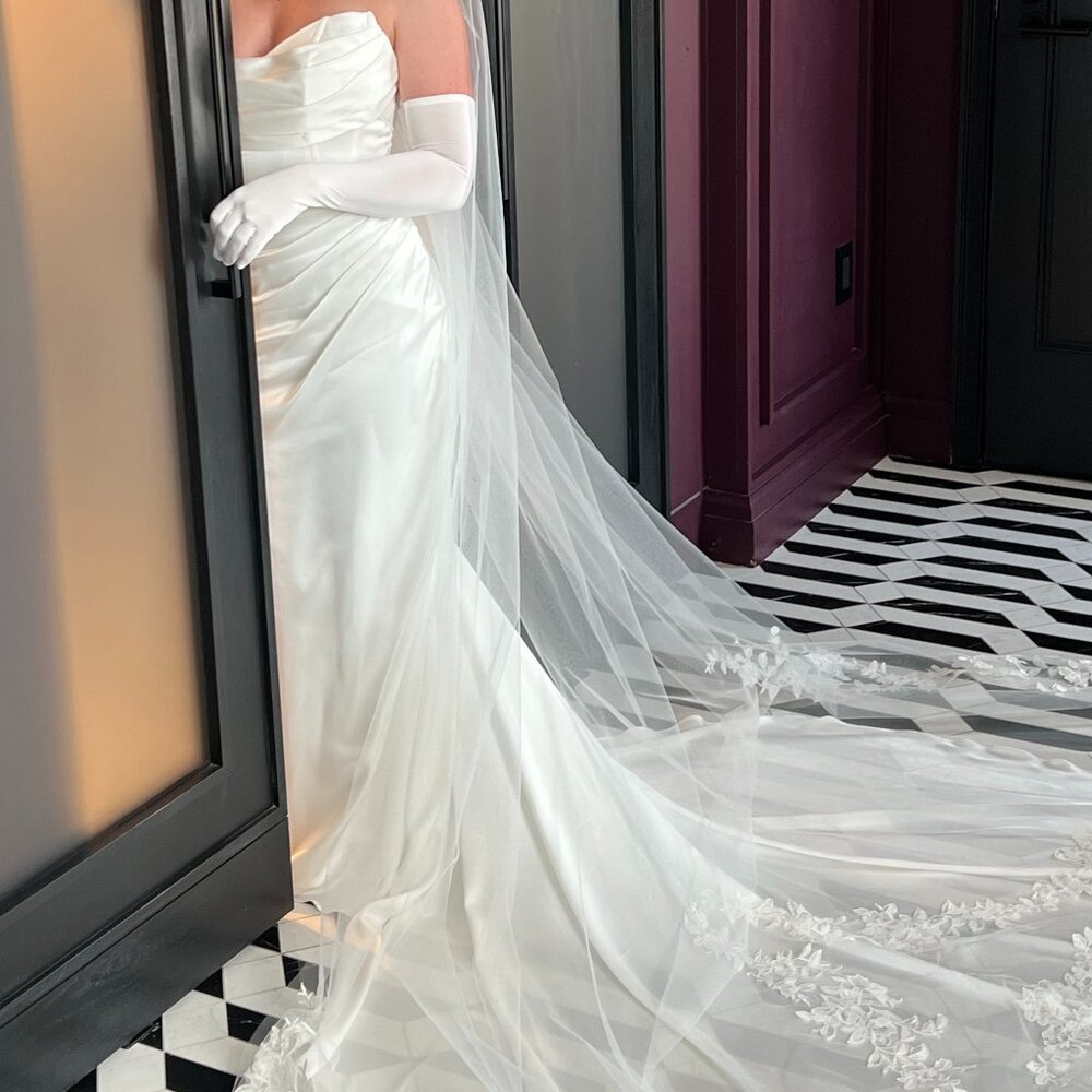 Magnolia Wedding Gown by Pilar Aleece - Picture 4 of 10
